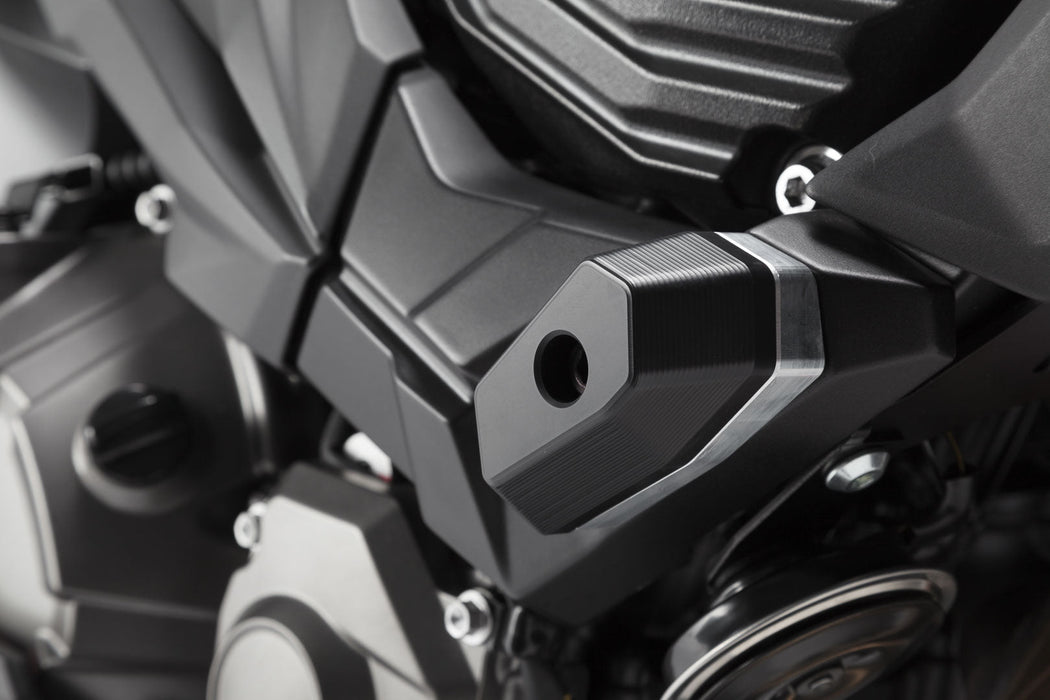 Frame slider kit - Black. Kawasaki Z 800 (12-16). SW-Motech