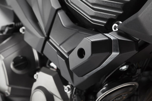 Frame slider kit - Black. Kawasaki Z 800 (12-16). SW-Motech