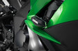 Frame slider kit - Black. Kawasaki Z 1000 SX (11-). SW-Motech
