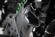 Frame slider kit - Black. Kawasaki ER-6n (11-17). SW-Motech