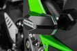 Frame slider kit - Black. Kawasaki Ninja ZX-6R 636 (13-23). SW-Motech