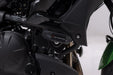 Frame slider kit - Black. Kawasaki Versys 650 (14-21). SW-Motech