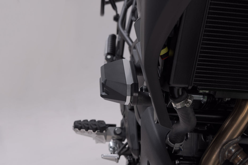 Frame slider kit - Black. Kawasaki Versys 650 (14-21). SW-Motech