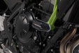 Frame slider kit - Black. Kawasaki Z650 (16-) / Z650RS (21-). SW-Motech