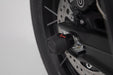Slider set for rear axle - Black. Triumph Tiger 800 (10-)/ 900 (19-). SW-Motech