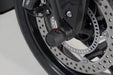 Slider set for front axle - Black. Street Triple/Daytona/Tiger 660/Trident. SW-Motech