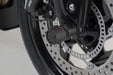 Slider set for front axle - Black. Street Triple/Daytona/Tiger 660/Trident. SW-Motech