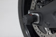 Slider set for rear axle - Black. Daytona, Trident, Tiger 660, X-Cape 650. SW-Motech