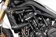 Frame slider kit - Black. Triumph Street Triple 675 (07-12). SW-Motech