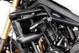 Frame slider kit - Black. Triumph Street Triple 675 (07-12). SW-Motech
