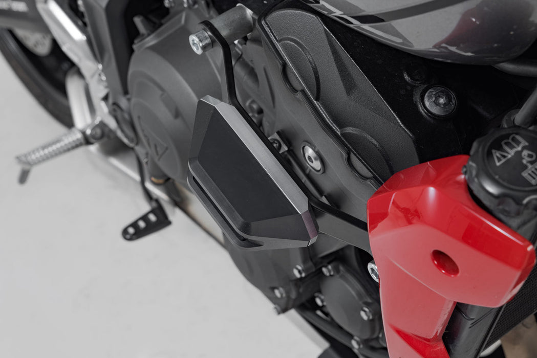 Frame slider kit - Black. Triumph Trident 660 / Tiger 660 (21-). SW-Motech