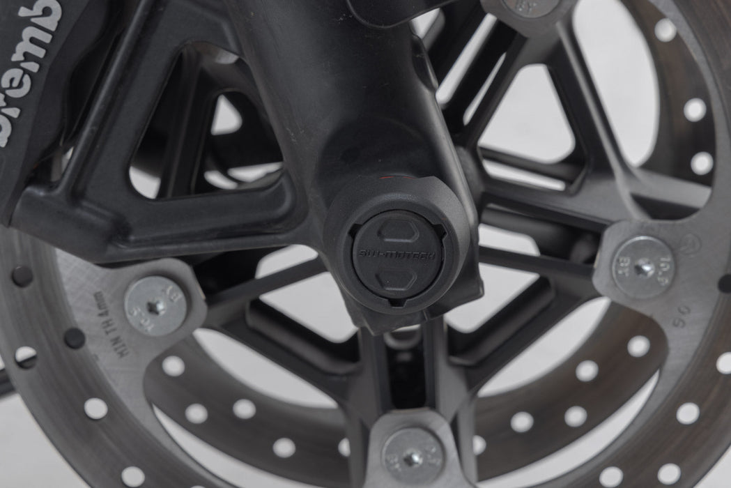 Slider set for front axle - Black. Harley-Davidson Pan America (21-). SW-Motech