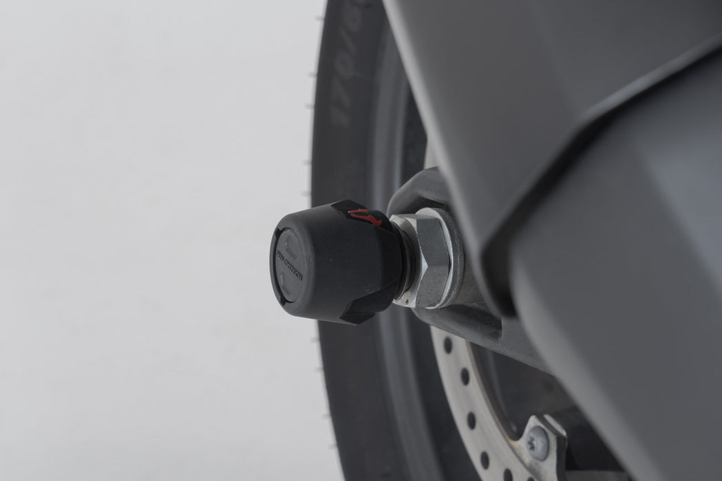 Slider set for rear axle - Black. Harley Davidson Pan America (21-). SW-Motech