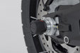 Slider set for rear axle - Black. Ducati models (14-). SW-Motech