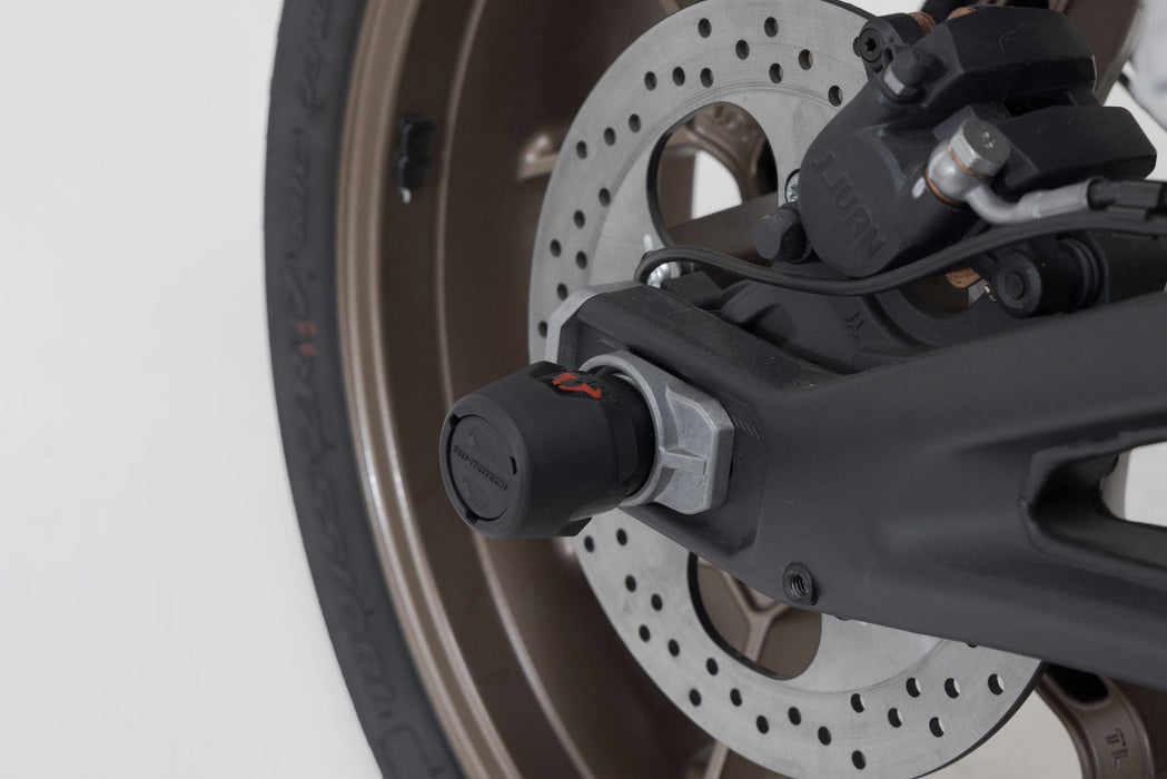 Slider set for rear axle - Black. Zero SR/F (19-). SW-Motech