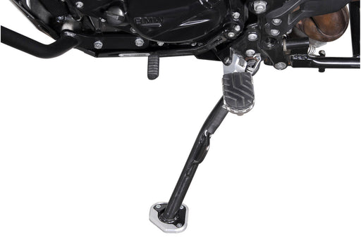 Extension for side stand foot - Black/Silver. BMW F 800 GS/Adv, Husqvarna TR650. SW-Motech
