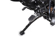Extension for side stand foot - Black/Silver. BMW F 800 GS/Adv, Husqvarna TR650. SW-Motech