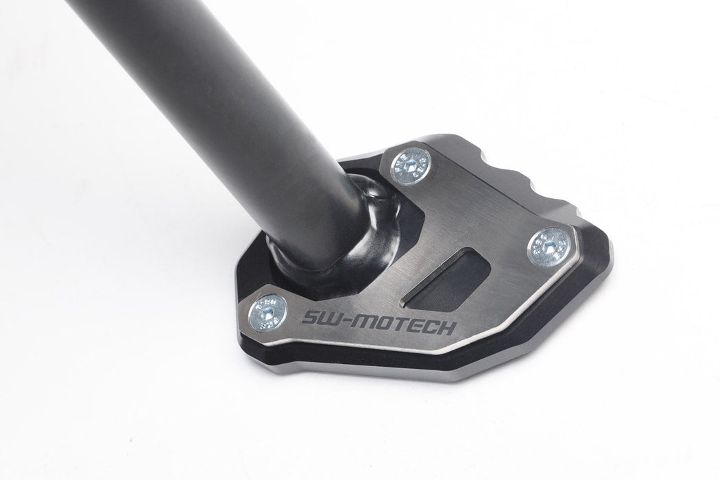 Extension for side stand foot - Black/Silver. KTM 1050/1090/1190 Adv,1290 SAdv. SW-Motech