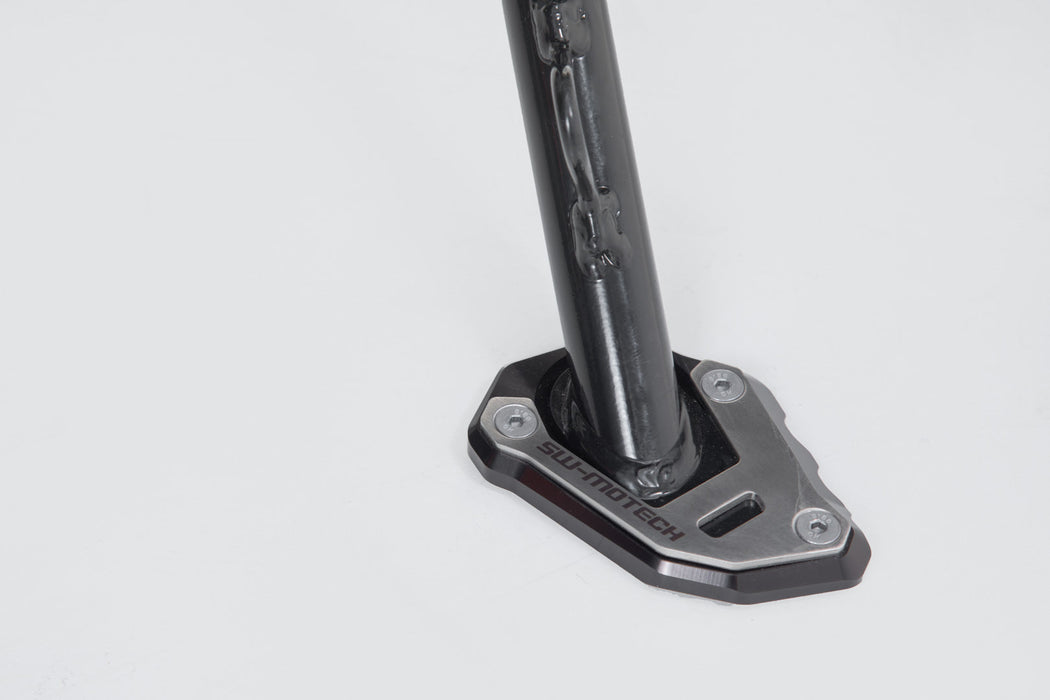 Extension for side stand foot - Black/Silver. KTM / Husqvarna models. SW-Motech
