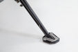 Extension for side stand foot - Black/Silver. 790/ 890/ 990 Duke, Svartpil 801. SW-Motech