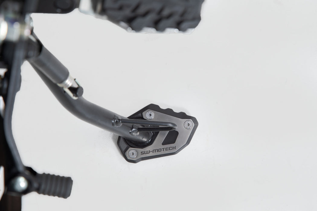 Extension for side stand foot - Black/Silver. KTM 390 Adventure (19-). SW-Motech