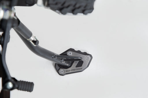Extension for side stand foot - Black/Silver. KTM 390 Adventure (19-). SW-Motech