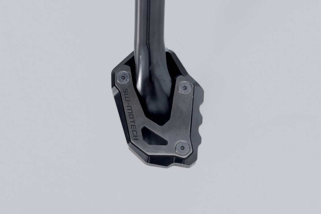 Extension for side stand foot - Black/Silver. Suzuki V-Strom 1050DE, April RS 457. SW-Motech