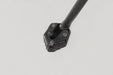 Extension for side stand foot - Black/Silver. MT-07/Trac/MotoCage,XSR700,YZF-R7. SW-Motech