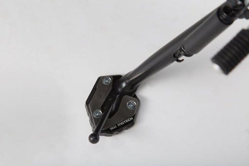 Extension for side stand foot - Black/Silver. Yamaha MT-09 Tracer, XSR900/Abarth. SW-Motech