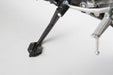 Extension for side stand foot - Black/Silver. Yamaha MT-09 Tracer, XSR900/Abarth. SW-Motech