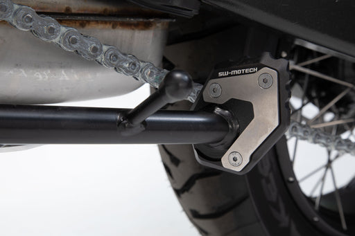 Extension for side stand foot - Black/Silver. BMW F 750 / 800 GS (17-). SW-Motech