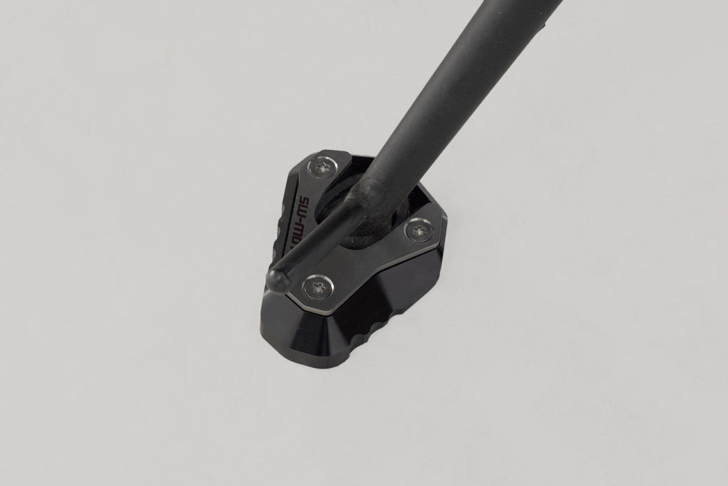 Extension for side stand foot - Black/Silver. Kawasaki Z650/ Z650RS/ Ninja 650. SW-Motech