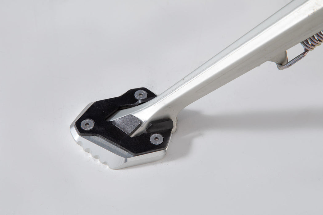 Extension for side stand foot - Black/Silver. Triumph Tiger 800 XC / XR (17-). SW-Motech