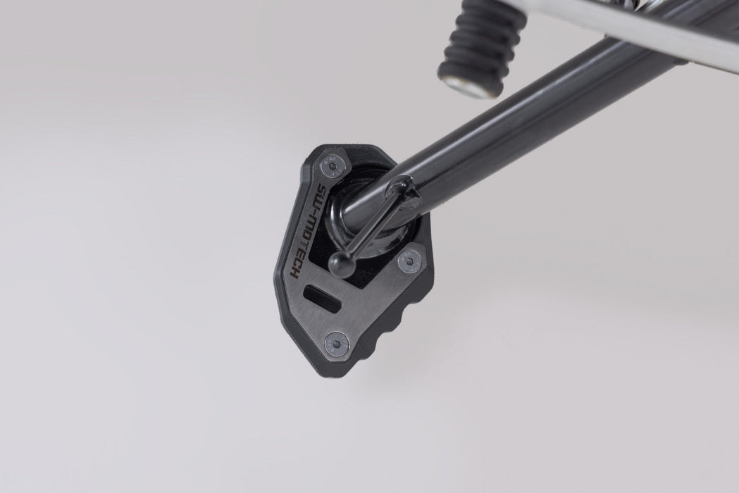 Extension for side stand foot - Black/Silver. Triumph Speed 400/Scrambler 400X. SW-Motech