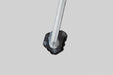 Extension for side stand foot - Black/Silver. Triumph Tiger 900/GT/Pro (19-). SW-Motech
