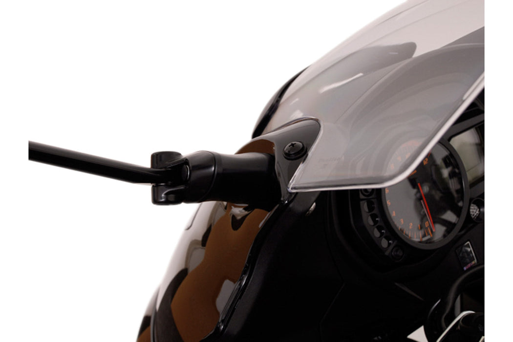 Mirror extension - Profile. Black. Suzuki. GSF 650 S. 09-. SW-Motech