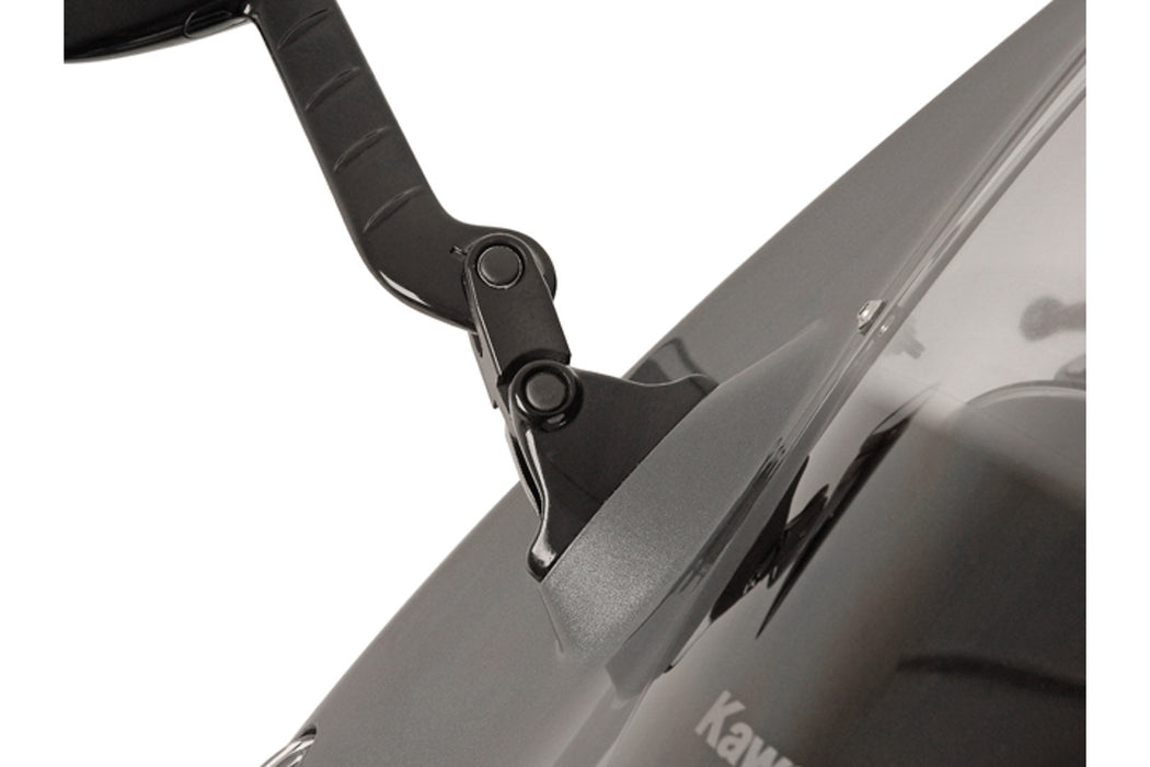 Mirror extension - Hinge I. Black. Kawasaki models. SW-Motech