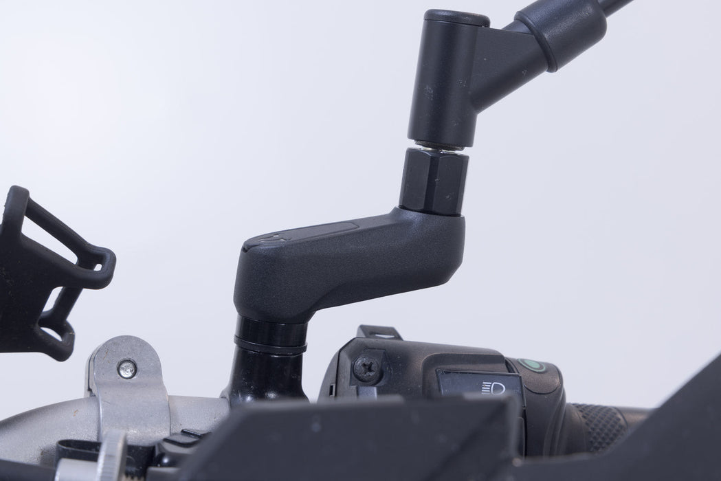 Mirror Extension - Black. Max. extension: 40 mm. Yamaha/KTM/Ducati. SW-Motech