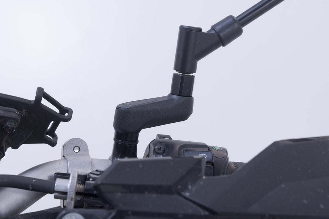 Mirror Extension - Black. Max. extension: 40 mm. Yamaha/KTM/Ducati. SW-Motech