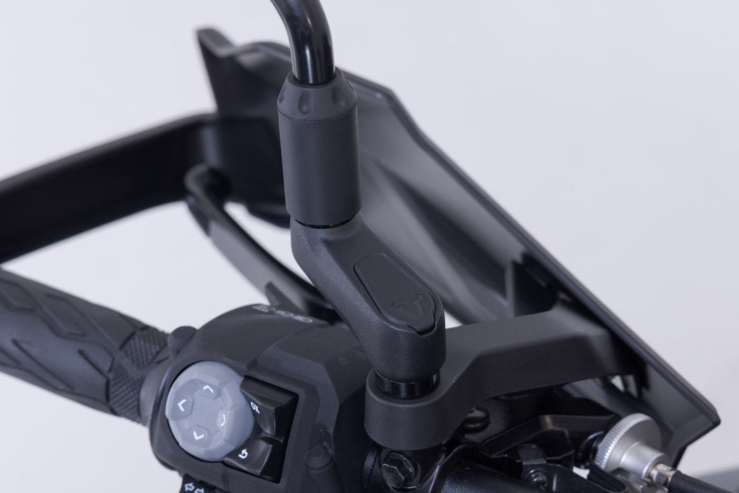 Mirror extension - Black. Suzuki V-Strom 800DE/1050DE, GSX-S1000GX. SW-Motech
