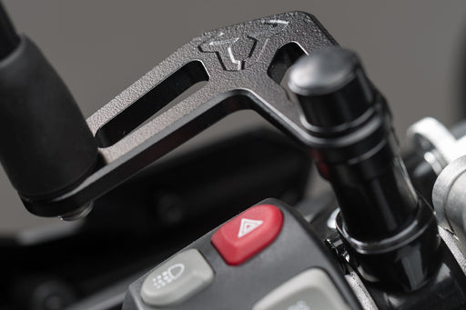 Extension for BMW mirror - Black. For mirror thread. Max. extension: 66 mm. SW-Motech