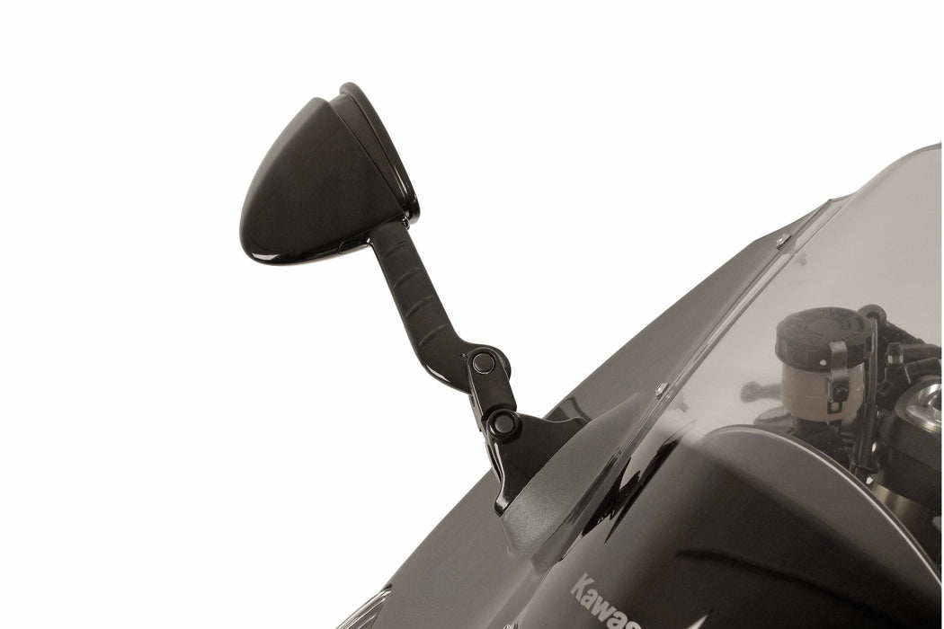 Mirror extension - Hinge I. Black. Kawasaki models. SW-Motech