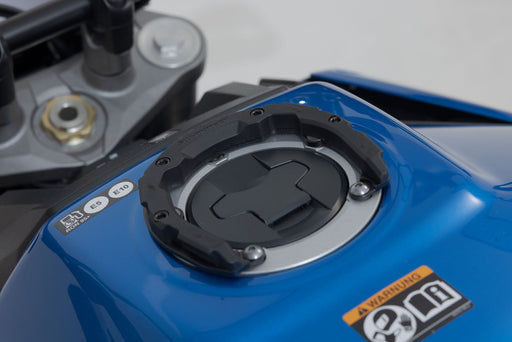 PRO tank ring Black. Suzuki models. For tank with 5 screws. SW Motech