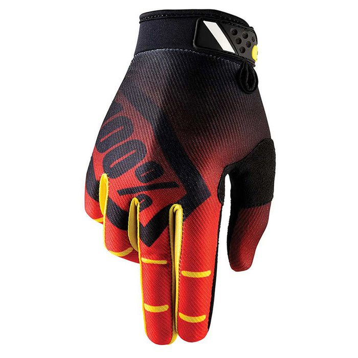 100% Ridefit Corpo Red Gloves 100 Percent