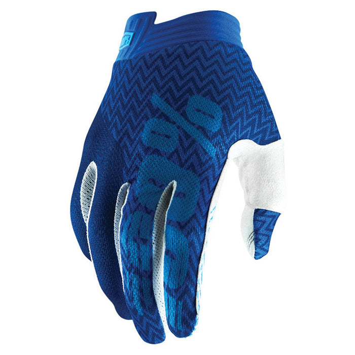 100% iTrack Blue/Navy Gloves 100 Percent