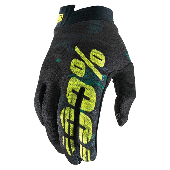 100% iTrack Camo Gloves