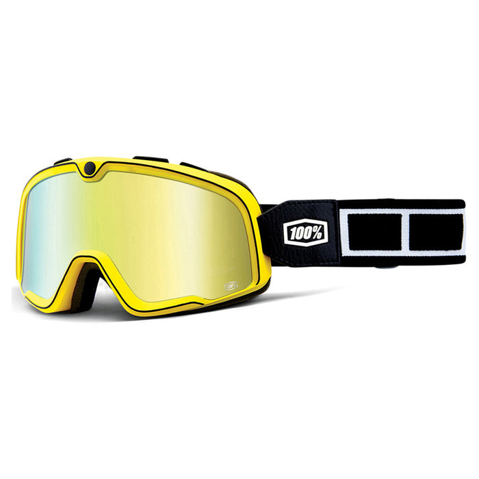 100% Barstow Classic Burnsworth Gold Mirror Lens 100 Percent
