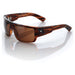 100% Heikki Sunglasses Tortoise Brown Tint 100 Percent