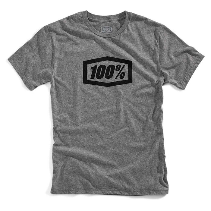 SP ESSENTIAL T-SHIRT GUNMETAL AND GREY 100 Percent