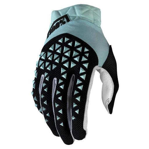100% Airmatic Sky Blue/Black Gloves 100 Percent